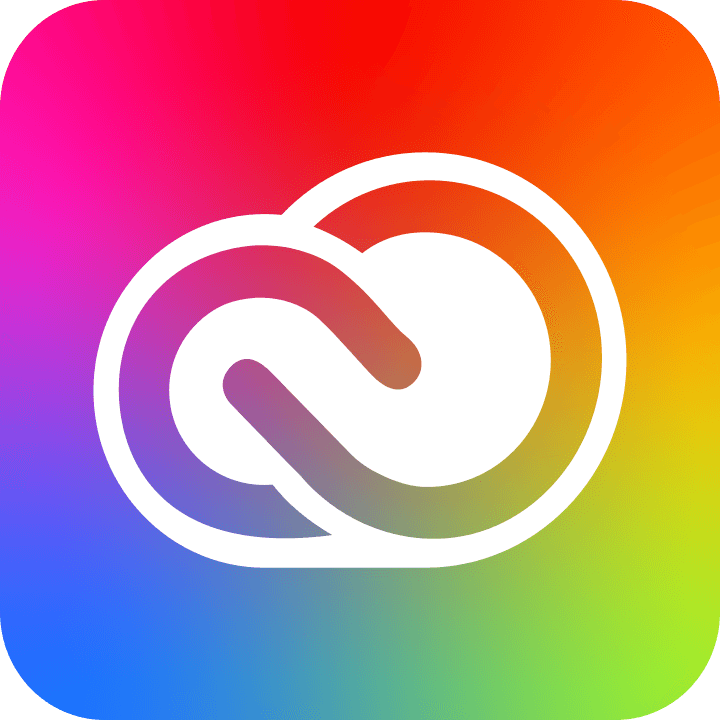 Adobe Creative Cloud 工具徽标。